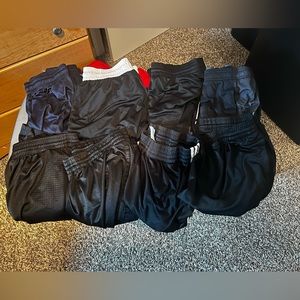 8 pair of men’s XL and L gym/ basketball shorts